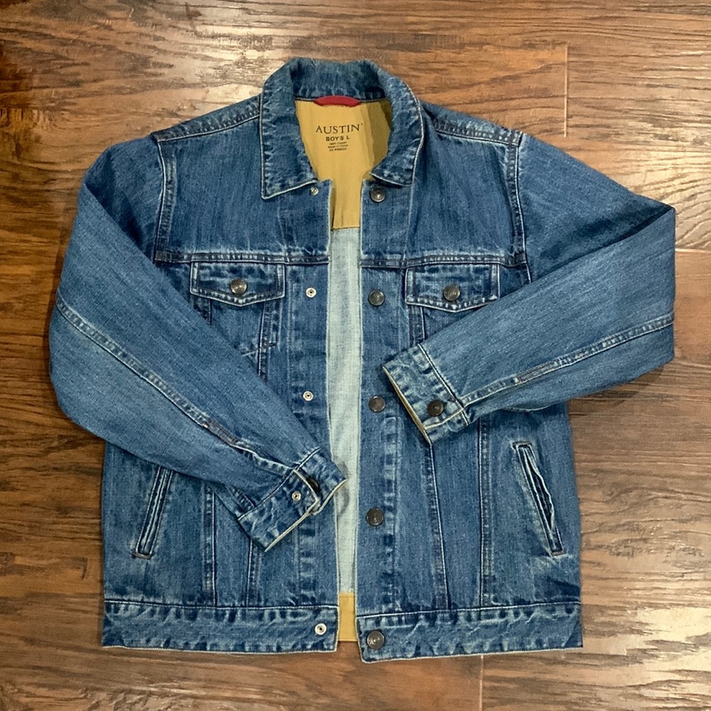 Boys Size Large Denim Jacket